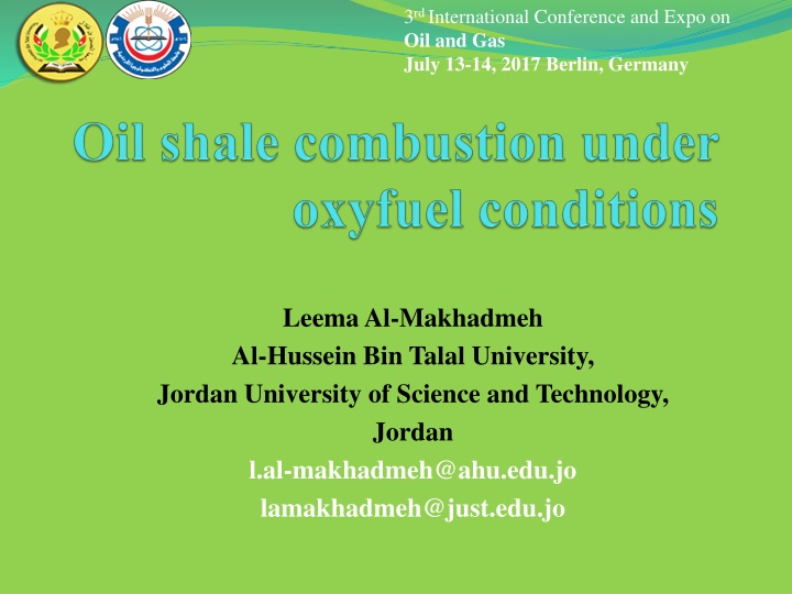 3rd International Conference and Expo on Oil and Gas in Berlin