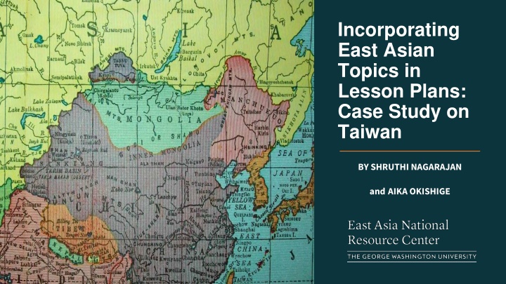 Incorporating East Asian Topics: Case Study on Taiwan