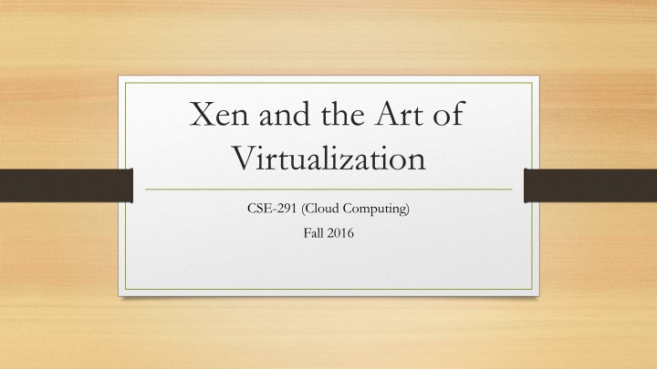 Virtualization in Cloud Computing