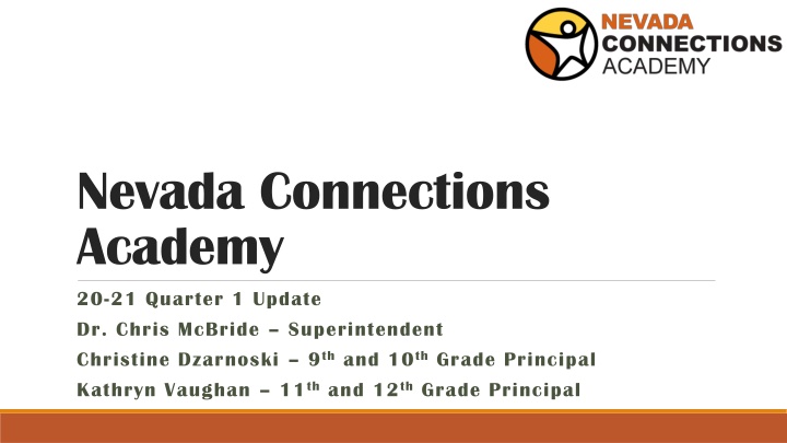 Nevada Connections Academy Quarter 1 Update