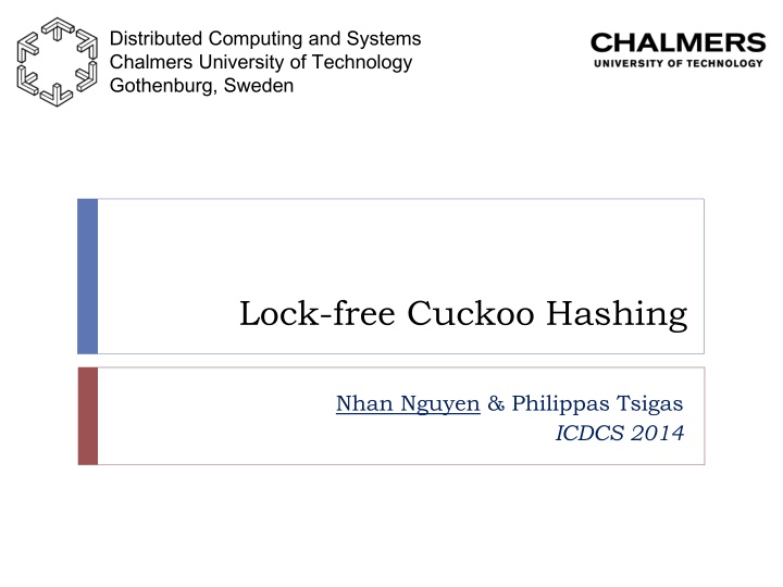 Lock-free Cuckoo Hashing