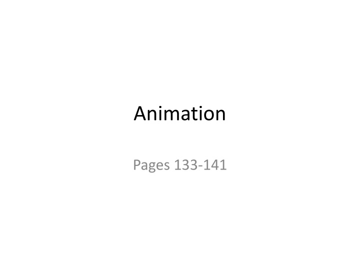 Animation