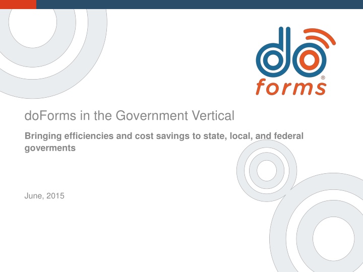 doForms in the Government Vertical