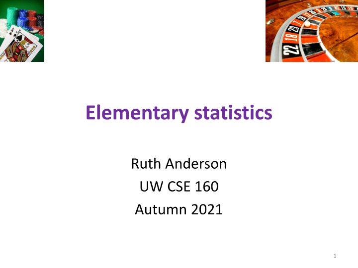 Elementary statistics