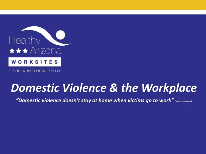 Domestic Violence in the Workplace: Impact and Awareness