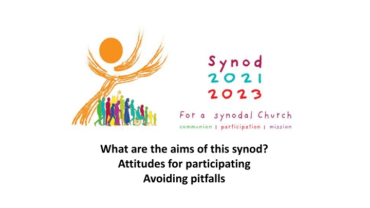 Aims of Synod: Journeying Together as People of God