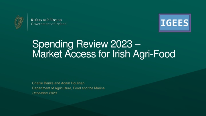 Review of Market Access for Irish Agri-Food 2023