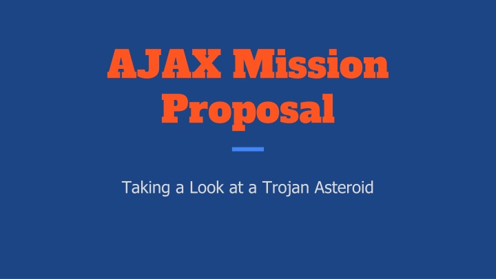 Taking a Look at Trojan Asteroids
