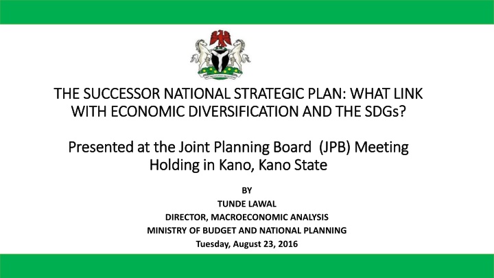 Integrating Economic Diversification for Sustainable Growth
