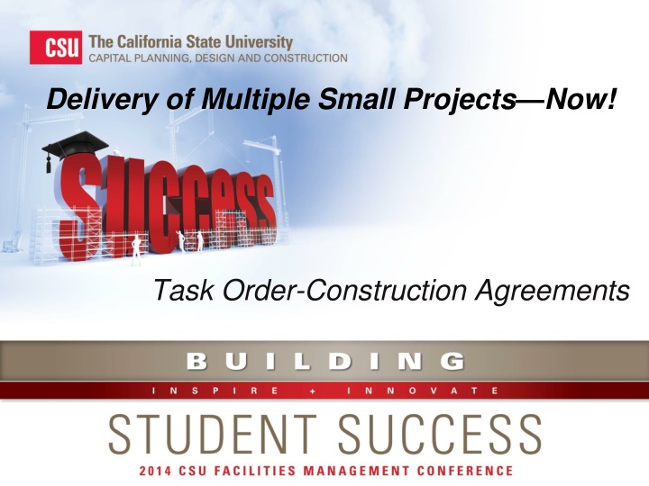 Delivery of Multiple Small Projects Now - Enhanced Project Management Tool