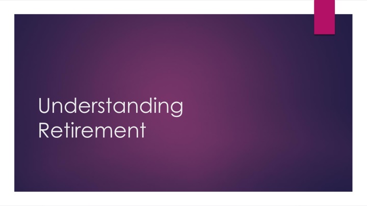 Retirement Planning Essentials