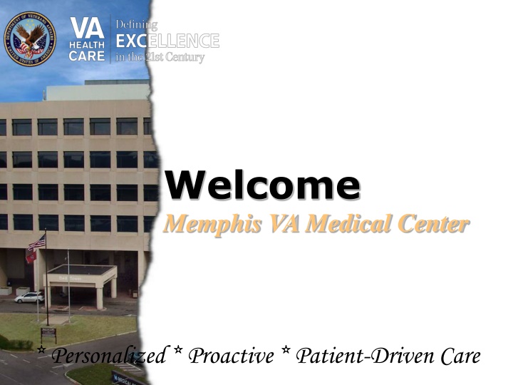 Memphis VA Medical Center - Personalized Patient-Driven Care