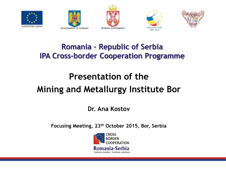 Development of Mining and Metallurgy Institute Bor