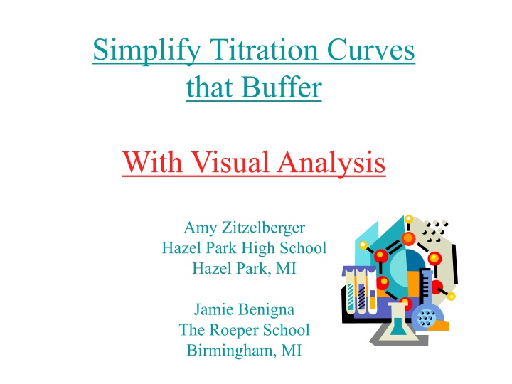 Simplify Titration Curves Buffering Visual Analysis