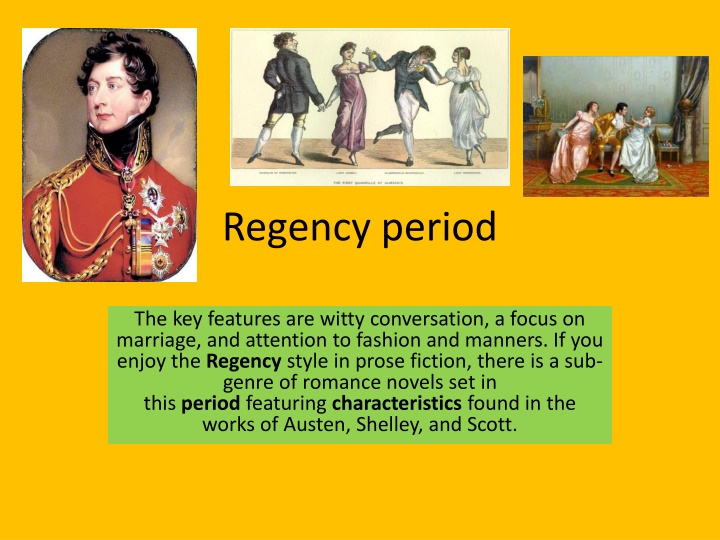 Regency period