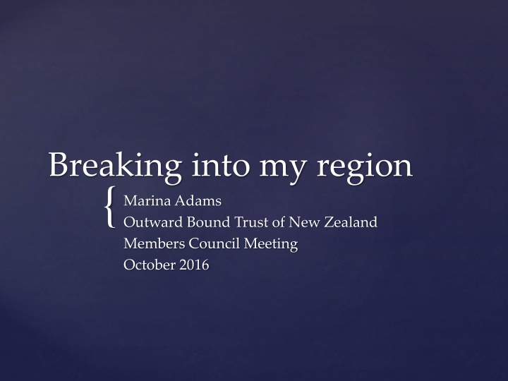 Breaking Into My Region: OB Army Initiatives Unearthed