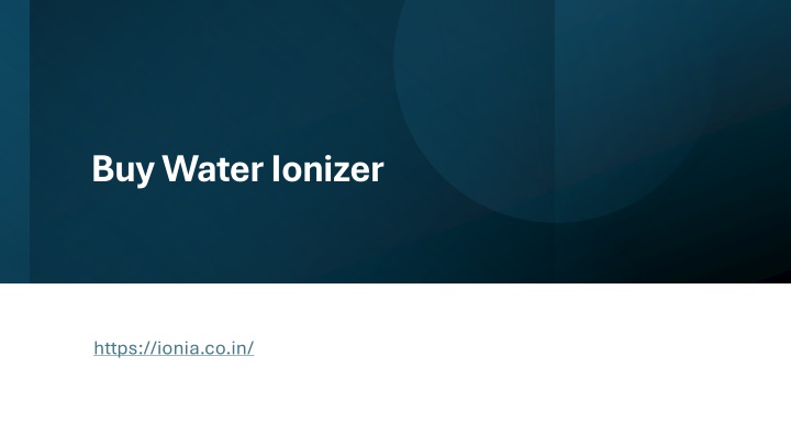 buy water ionizer n.w