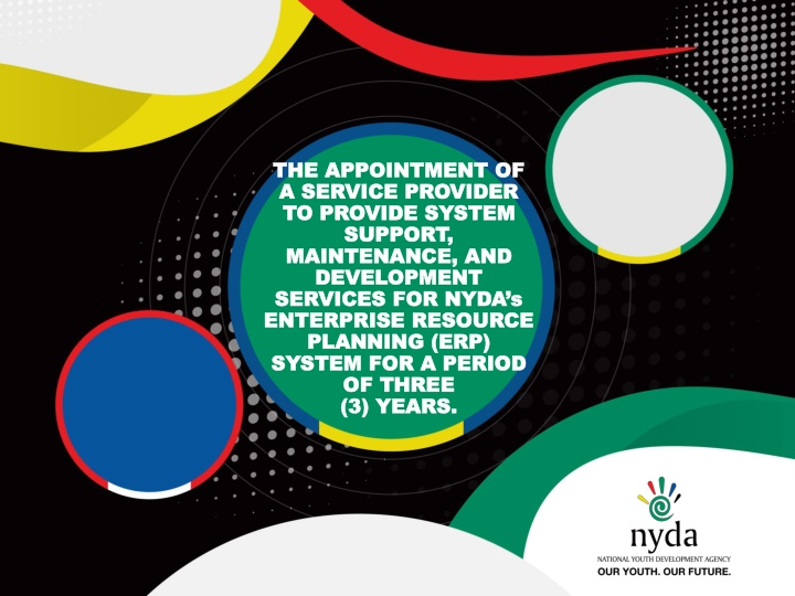 Appointment of Service Provider for NYDA's ERP System Support