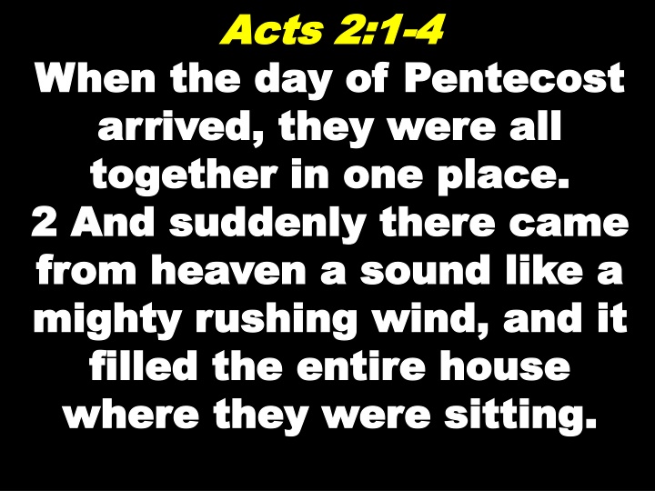 Acts: The Day of Pentecost and Peter's Bold Testimony
