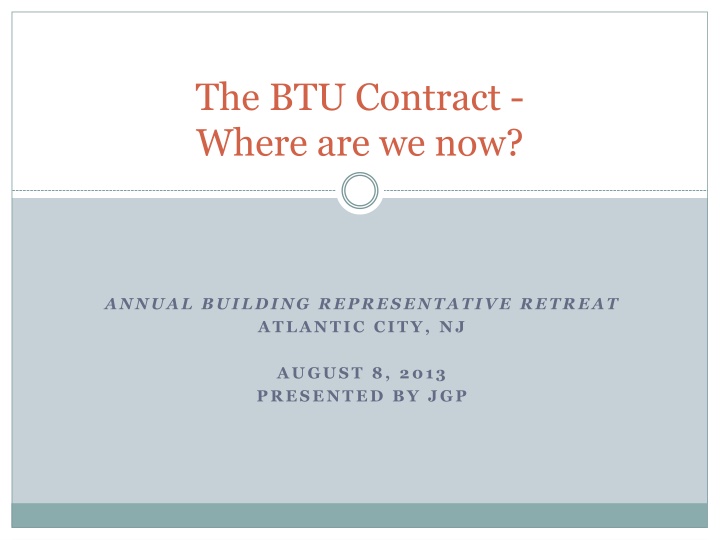 Transformation of Baltimore Teachers Union Contract