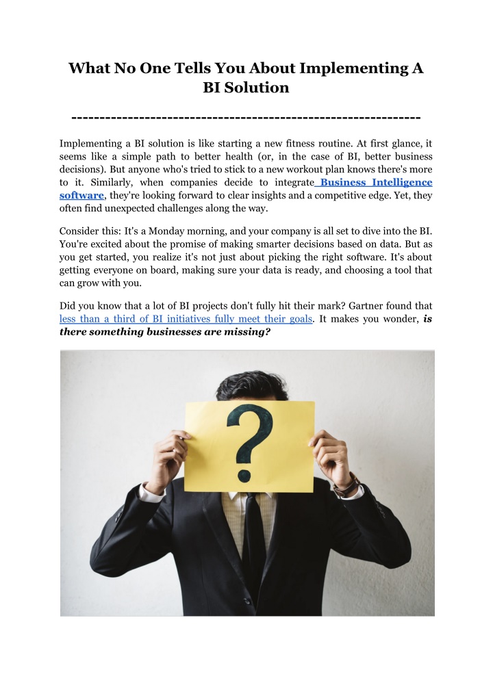 what no one tells you about implementing n.w