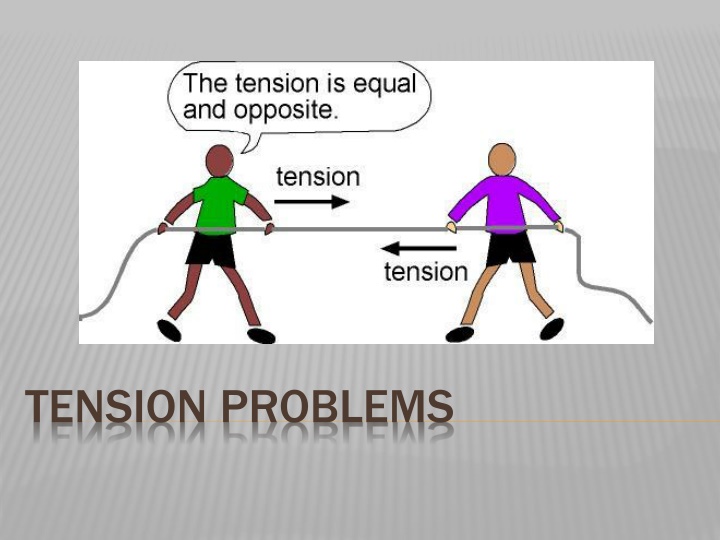 TENSION PROBLEMS