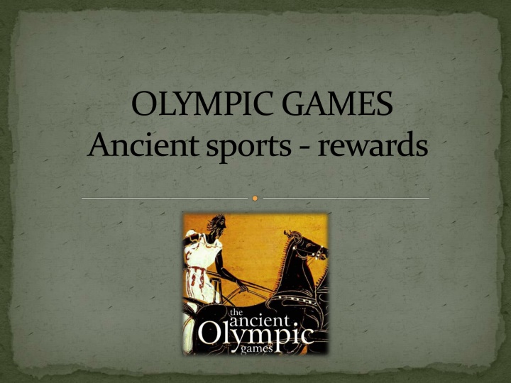 OLYMPIC GAMES