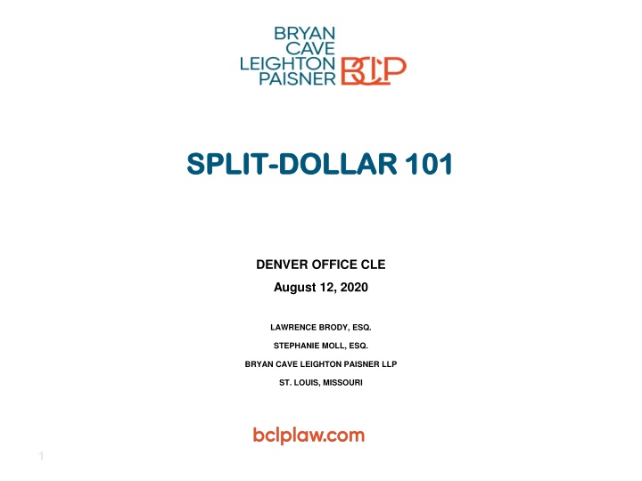 SPLIT - -DOLLAR 101