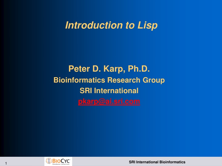 Introduction to Lisp