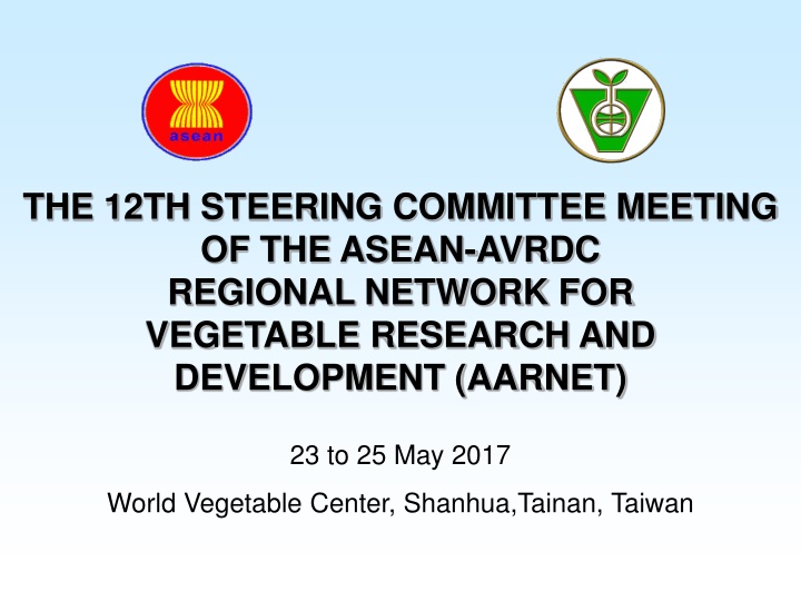 AARNET Steering Committee Meeting - Strategic Plan of Action Review