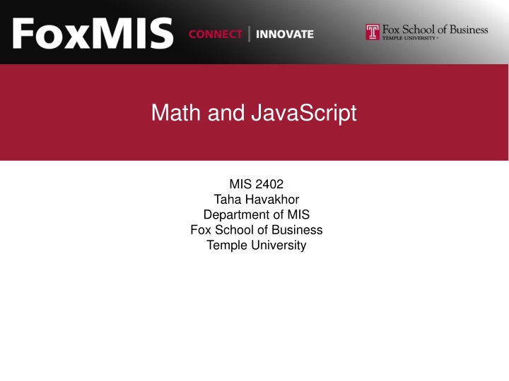 Math and JavaScript: Learning Concepts Efficiently