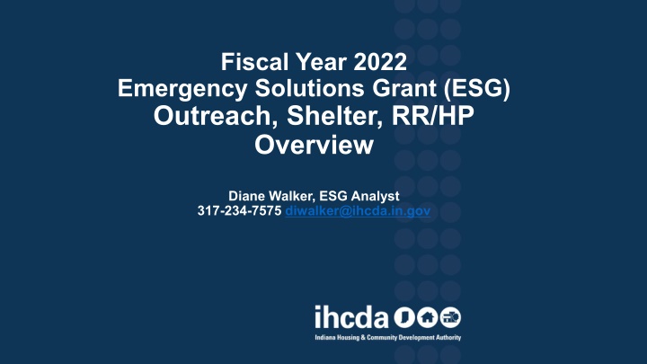 Fiscal Year 2022 ESG Overview