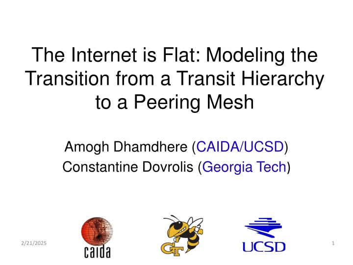 Modeling the Internet Ecosystem Transition