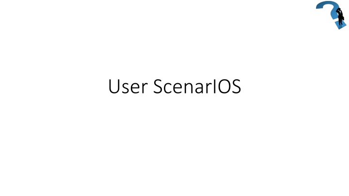 What are User Scenarios and Personas?