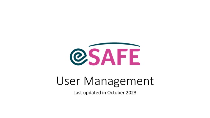 User Management