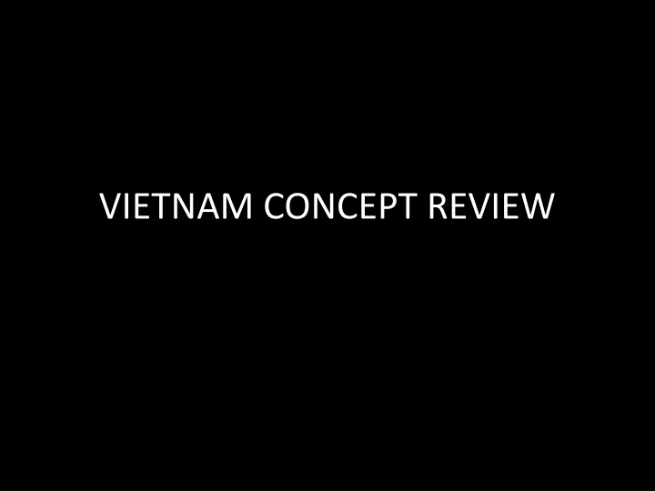 VIETNAM CONCEPT REVIEW