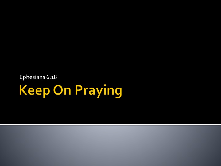 Power of Prayer and Persistence
