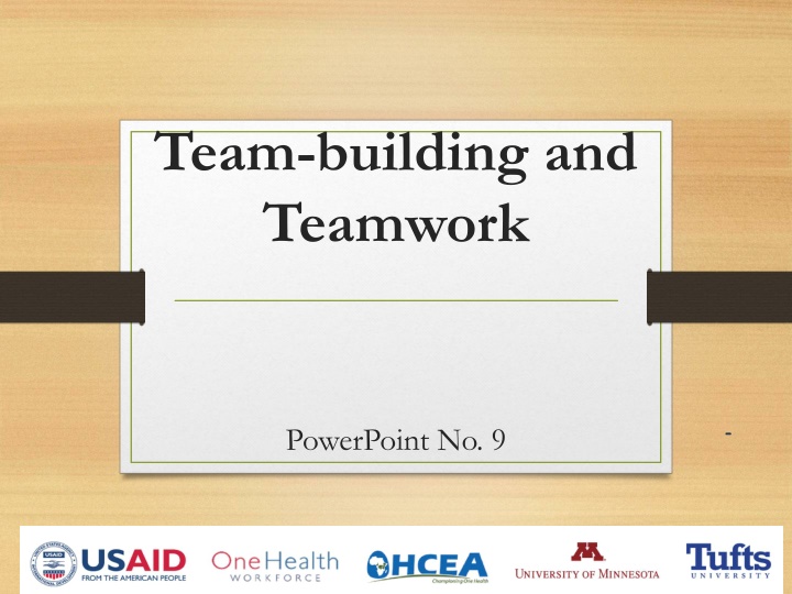 Effective Team Building Process