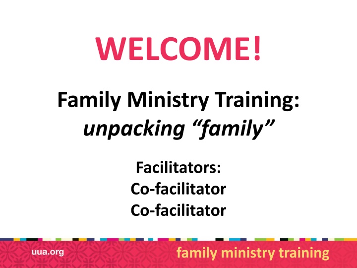 Family Ministry Training