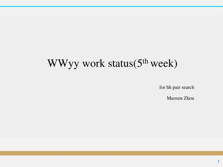 Weekly Meeting Highlights and Qualification Tasks