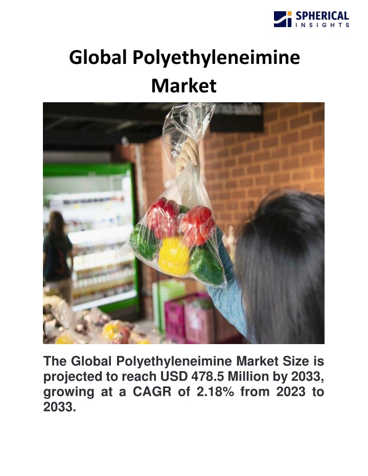global polyethyleneimine market n.w