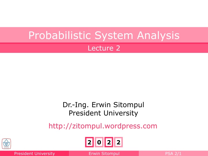 Probabilistic System Analysis