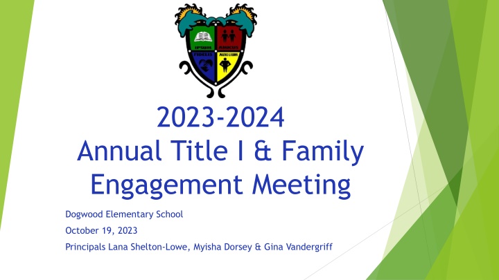 2023-2024 Annual Title I & Family Engagement Meeting