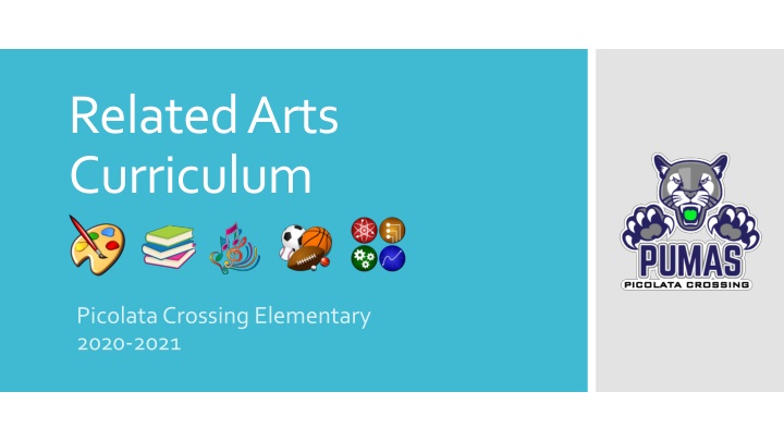 Related Arts Curriculum at Picolata Crossing Elementary