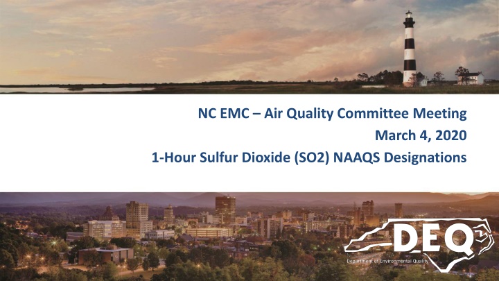 1-Hour Sulfur Dioxide NAAQS Designations