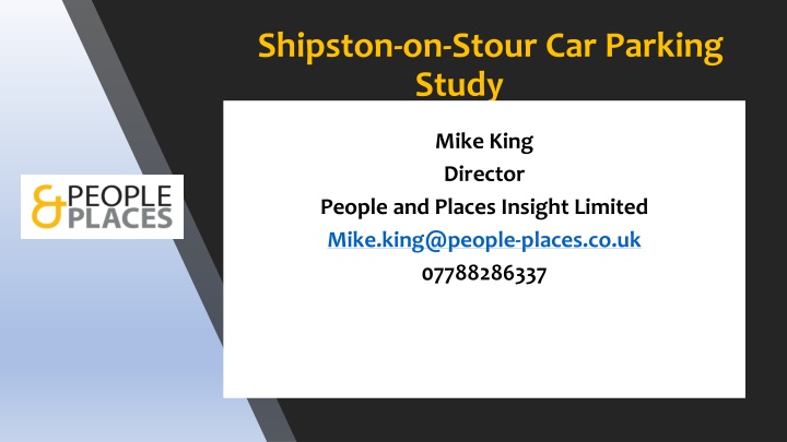 Shipston-on-Stour Car Parking Study