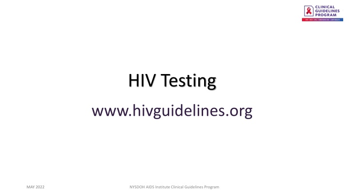 HIV Testing