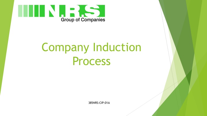 Company Induction Process