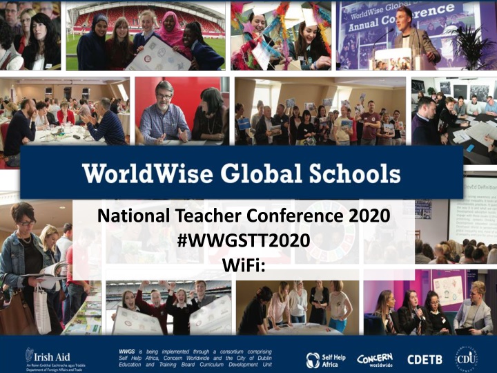 National Teacher Conference 2020 WiFi and Agenda