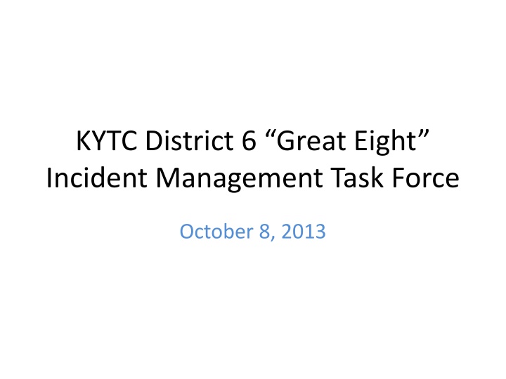 KYTC District 6 